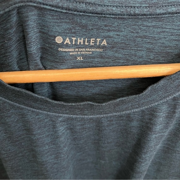 Athleta Uptempo Long Sleeve Top in Dark Vista Teal - Picture 3 of 3